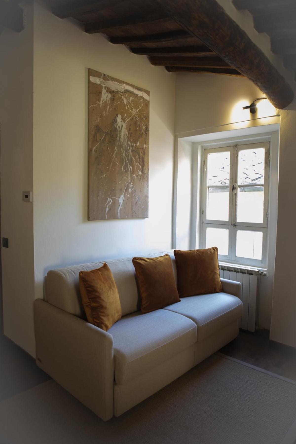 La Mansardina Beccheria Central Apartment 1 Double Bedroom, 1 Sofa Bed Lucca Exterior foto